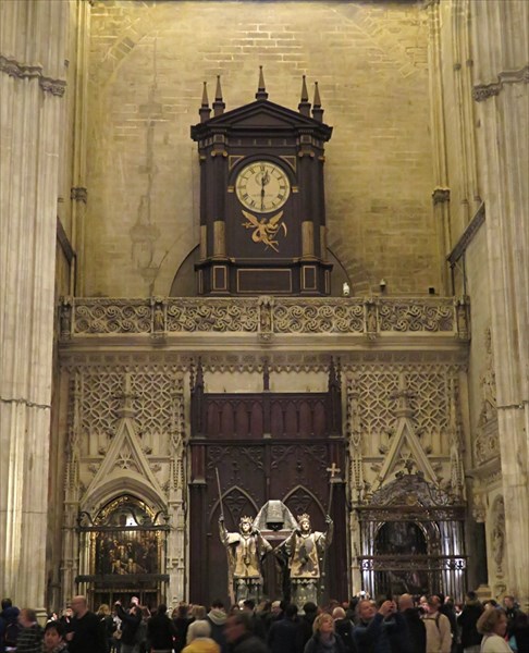 128-Могила Христофора Колумба, Кафедральныи собор в Севилье
